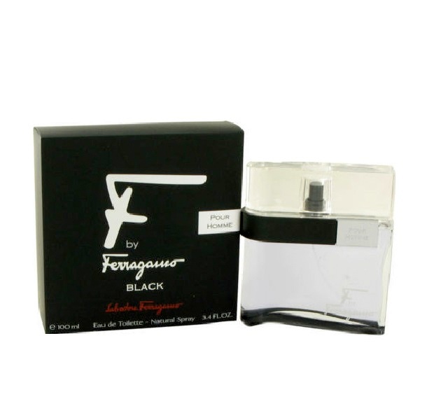 F Ferragamo Black Cologne by Salvatore Ferragamo 3.4oz Eau De Toilette Spray for men